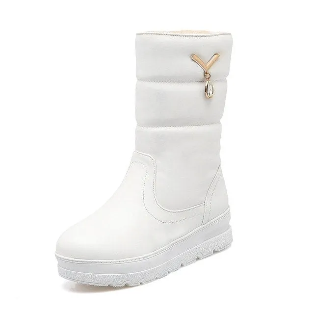 Winter Platform Casual Warm Fur Plush Snow Boots