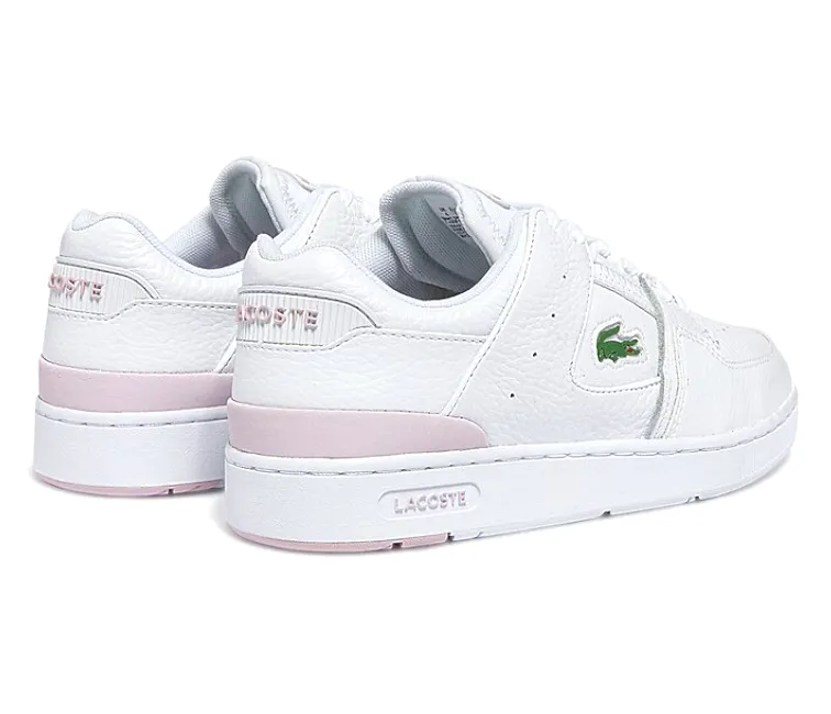 Women's Lacoste Court Cage 0722 (White/Light Pink)