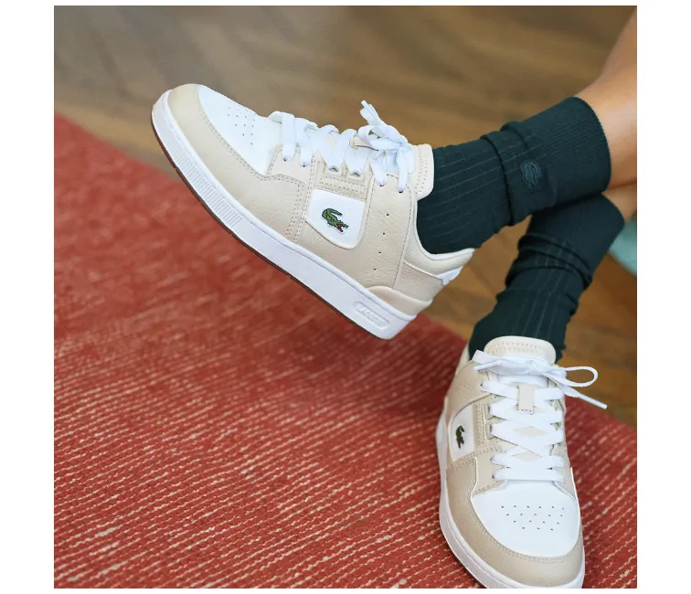 Women's Lacoste Court Cage 2 123 SFA (White/Gum)