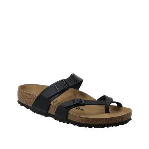 Women's Shoes Birkenstock MAYARI Slide Sandals 0071793 BLACK BIRKO FLOR