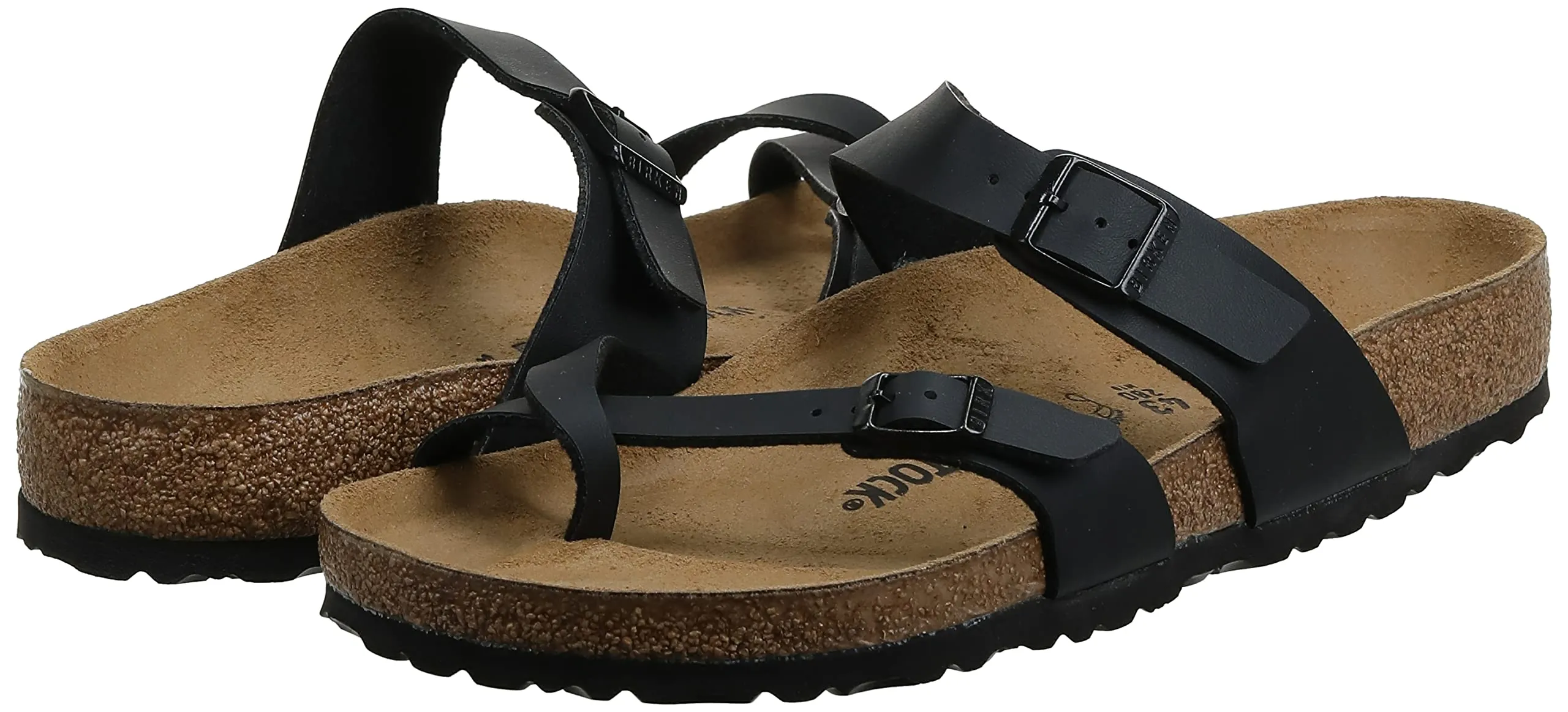 Women's Shoes Birkenstock MAYARI Slide Sandals 0071793 BLACK BIRKO FLOR