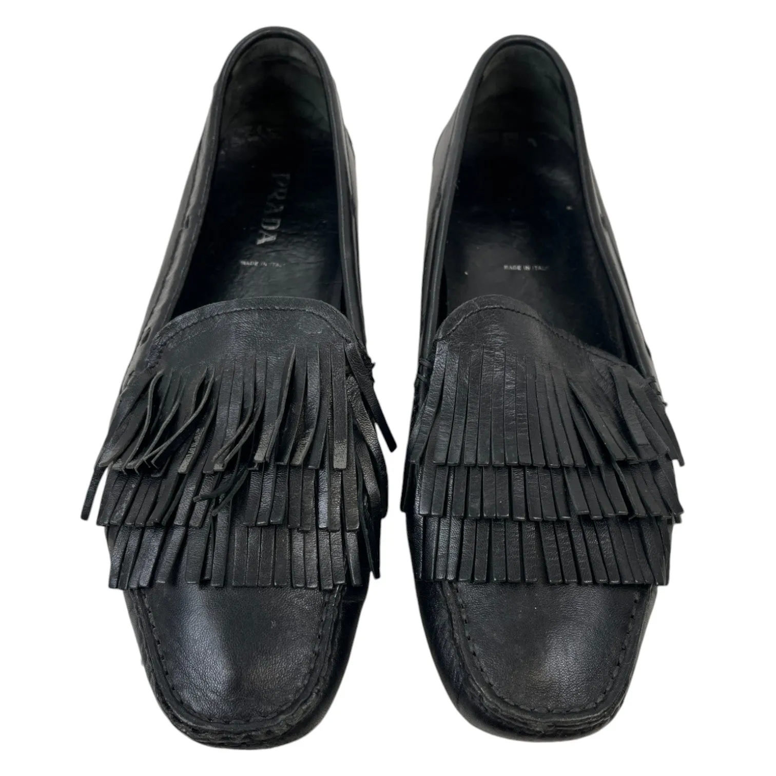 Women's Tassel Loafers Black Size EU 41 / UK 8