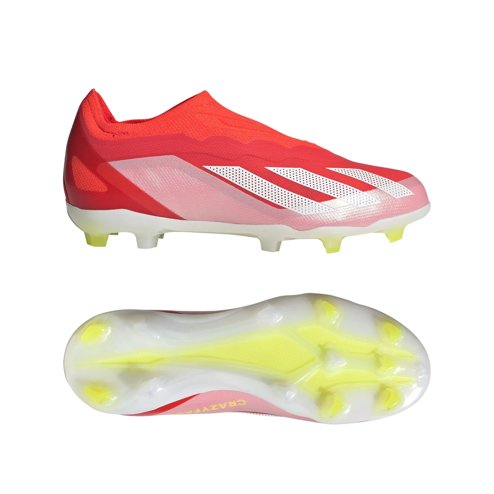 X Crazyfast Elite Laceless FG/AG Jnr Football Boots